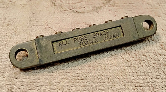 Tokiwa brass T-O-M bridge. 2nd hand