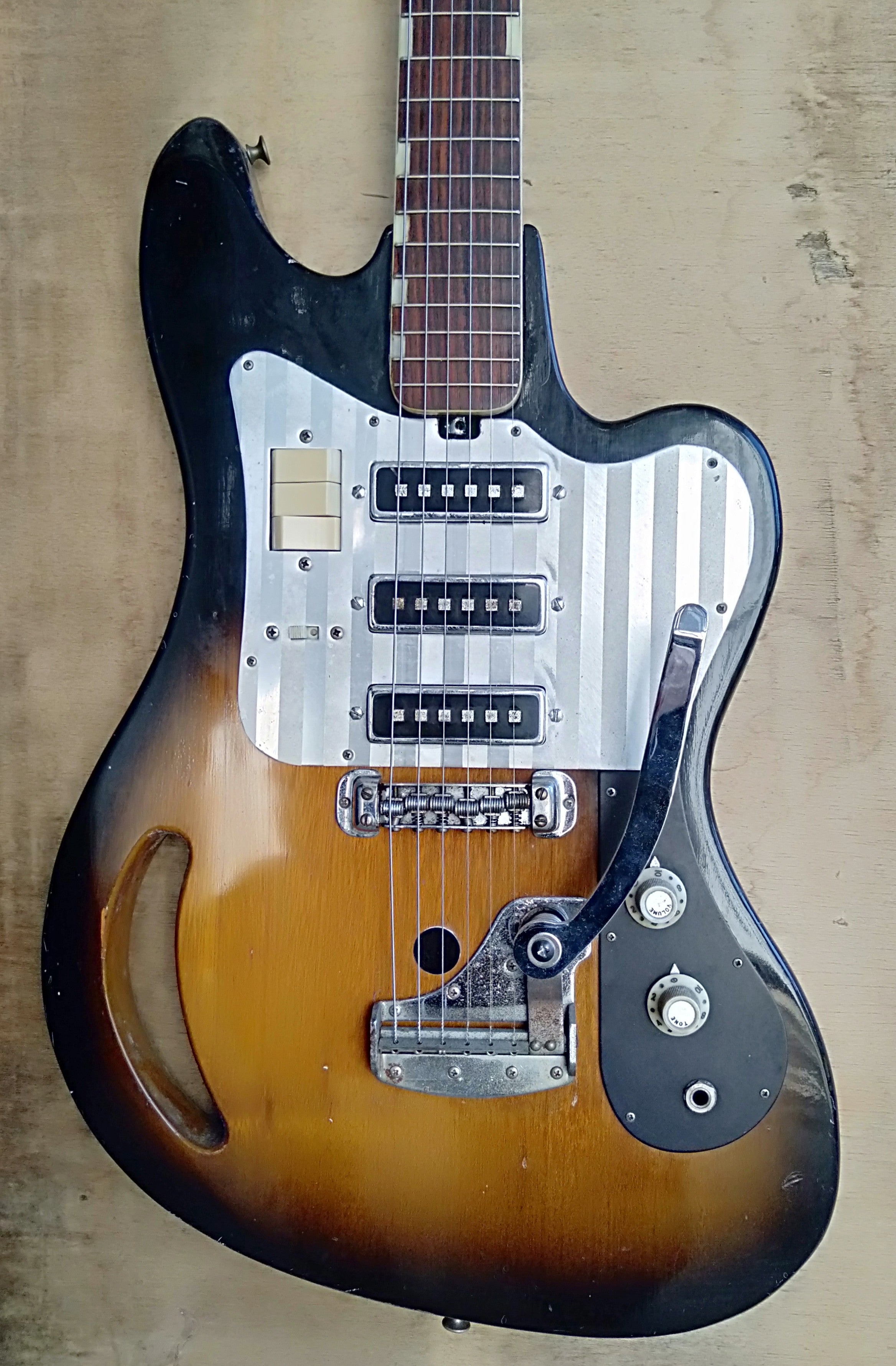 Teisco TG-64 guitar - ca. 1965-ish made in Japan - ultra