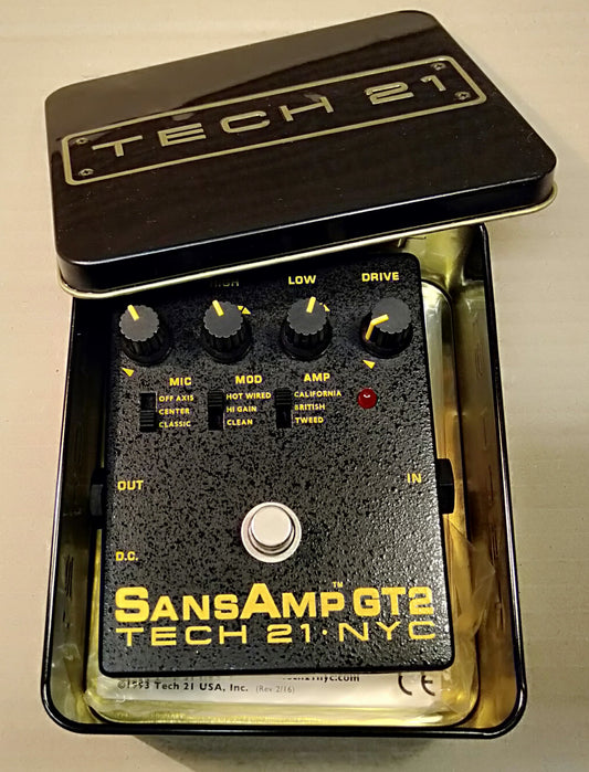 Tech 21 Sans Amp GT2. NOS