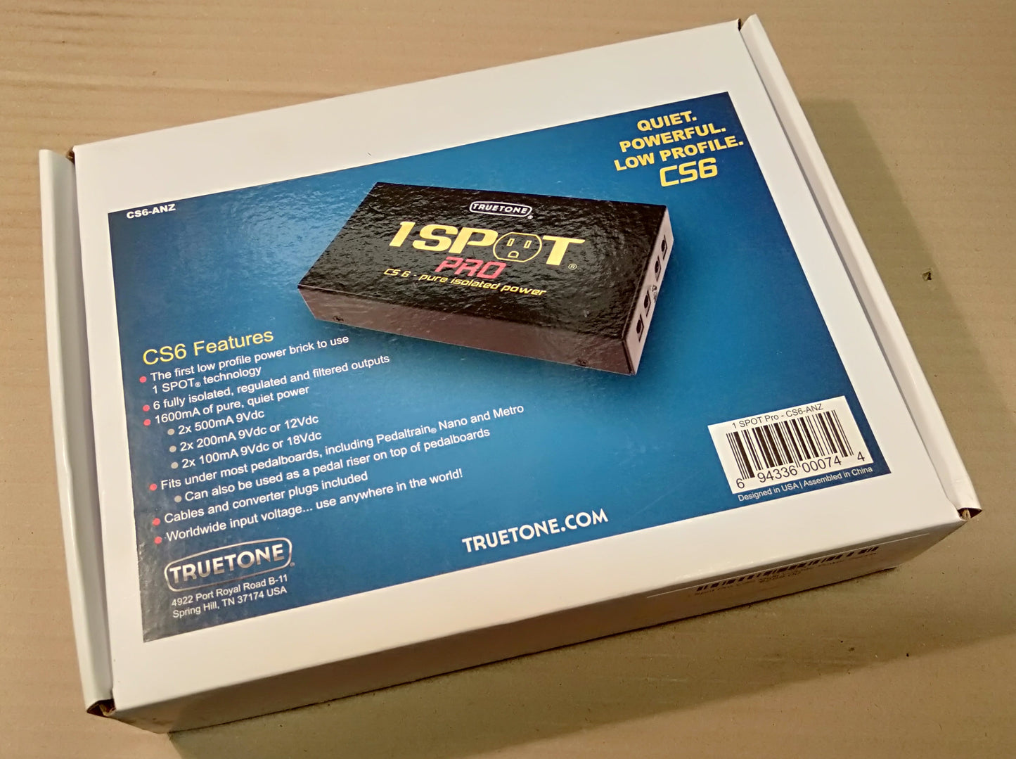 Truetone 1 Spot CS6. NOS