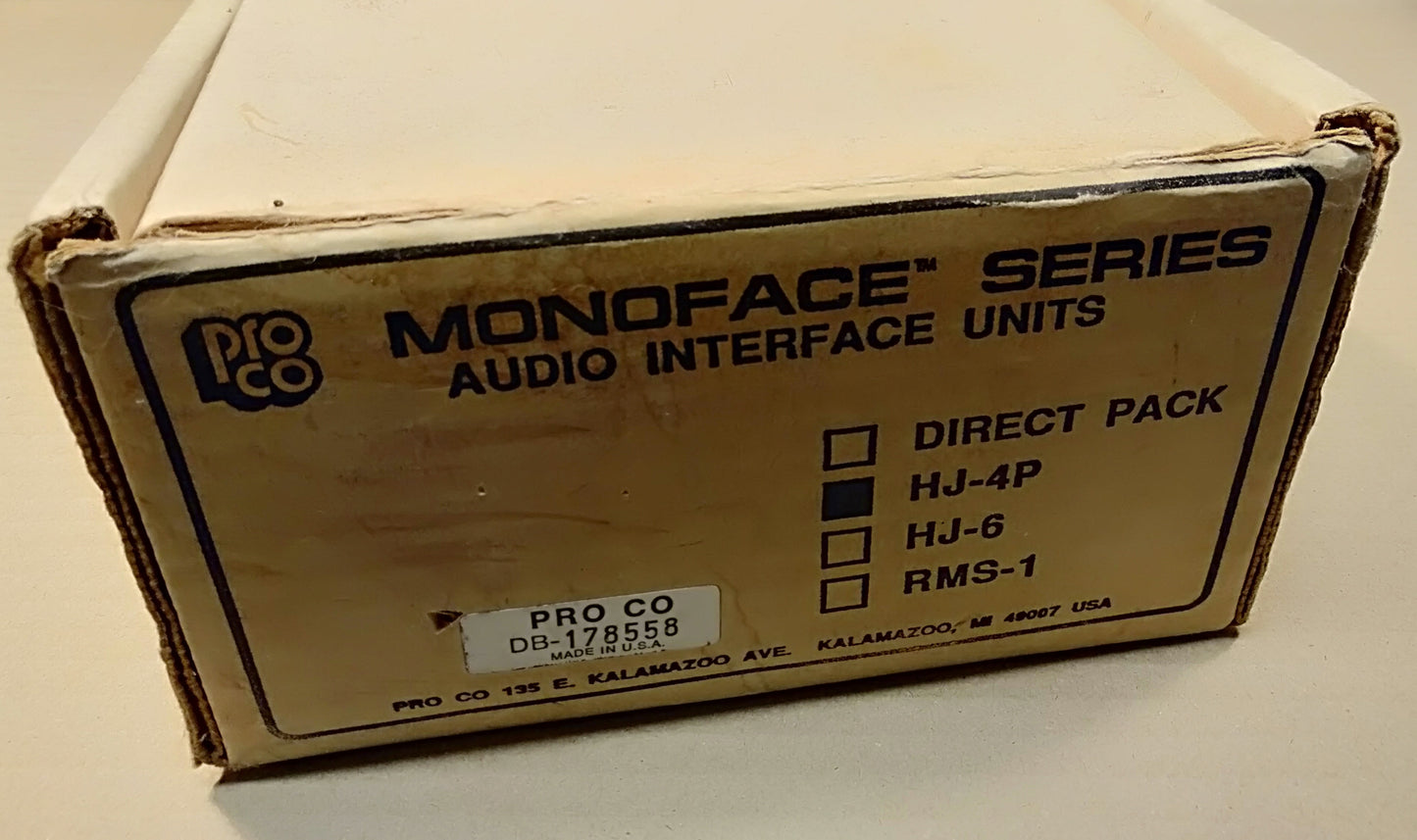 ProCo HJ-4P. 2ND HAND