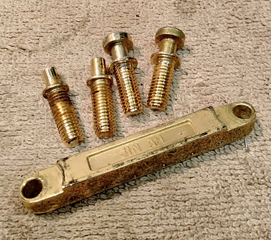 T-O-M bridge and posts. 2nd hand