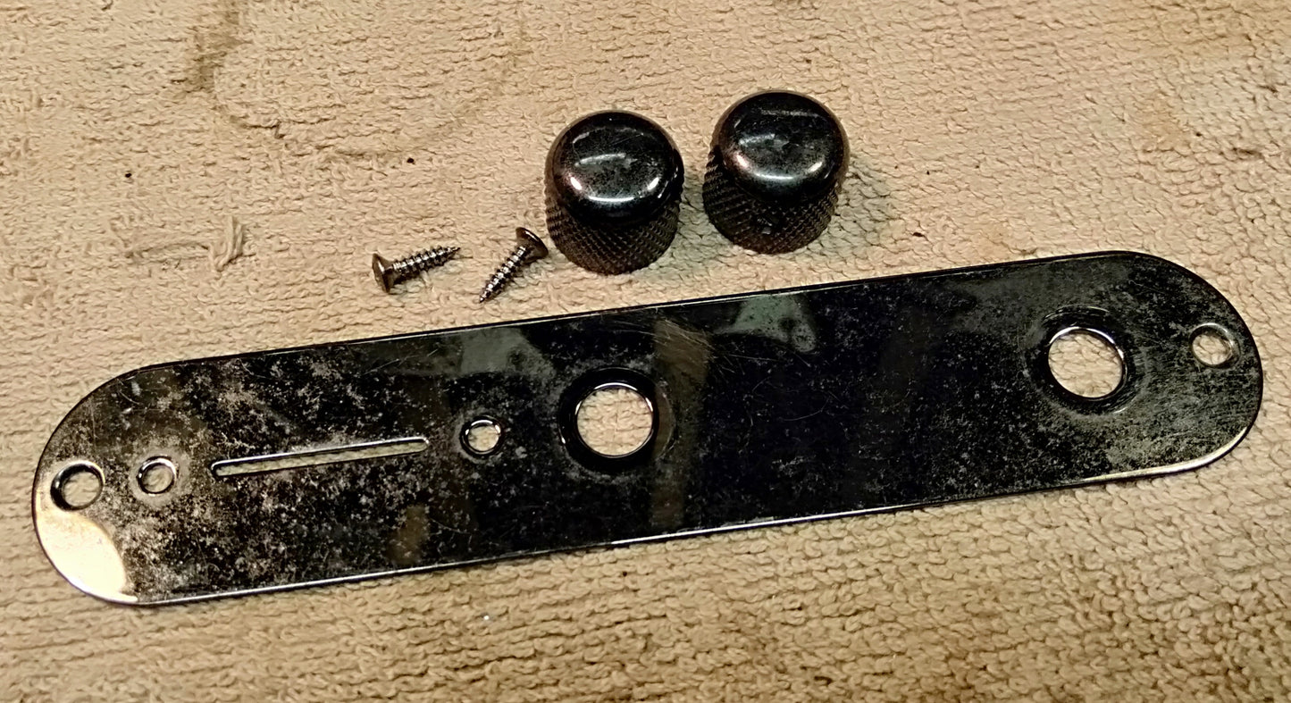 Tele control plate and knobs. 2nd hand