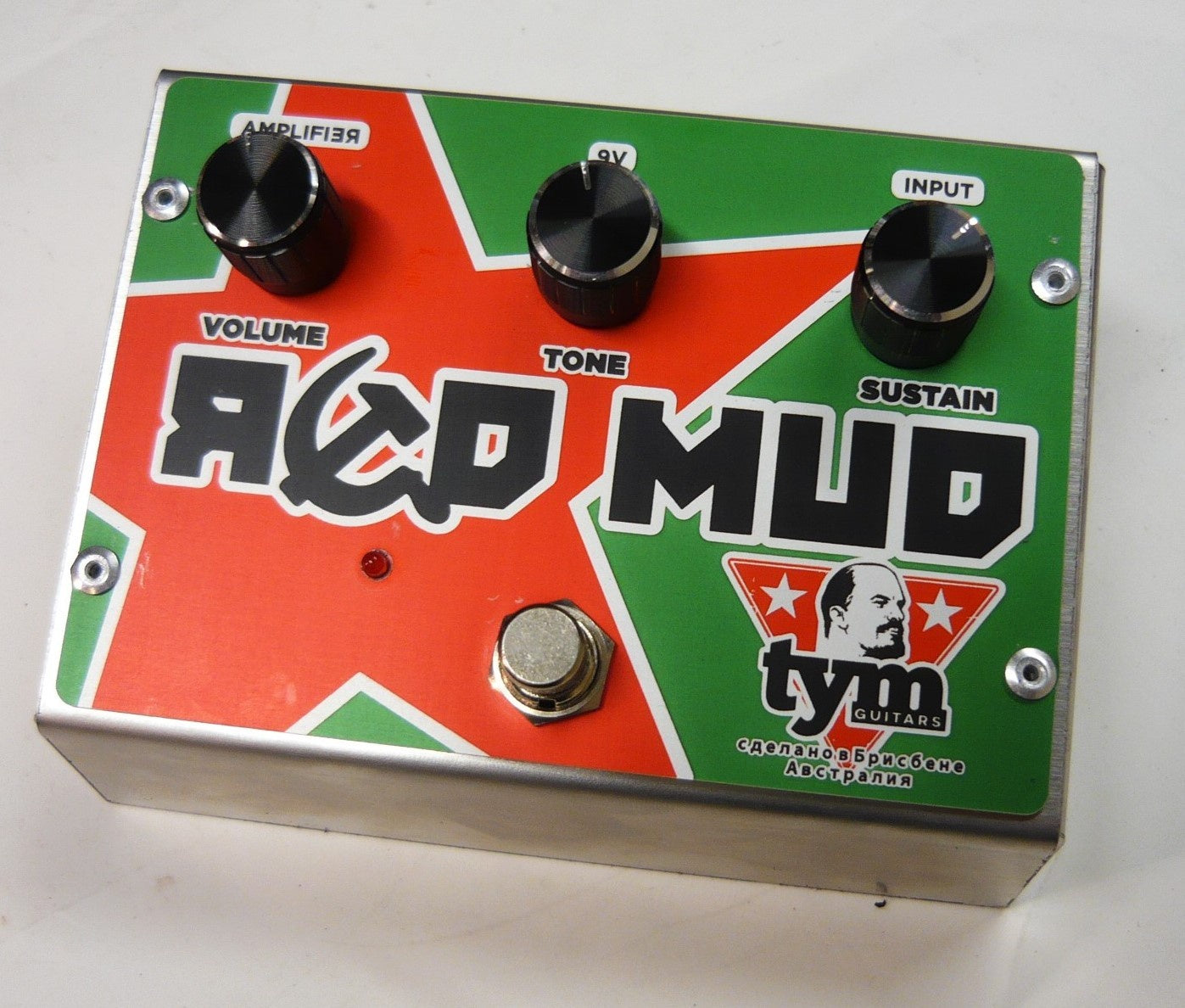 big mud pedal Tym Big Mud Red Mud