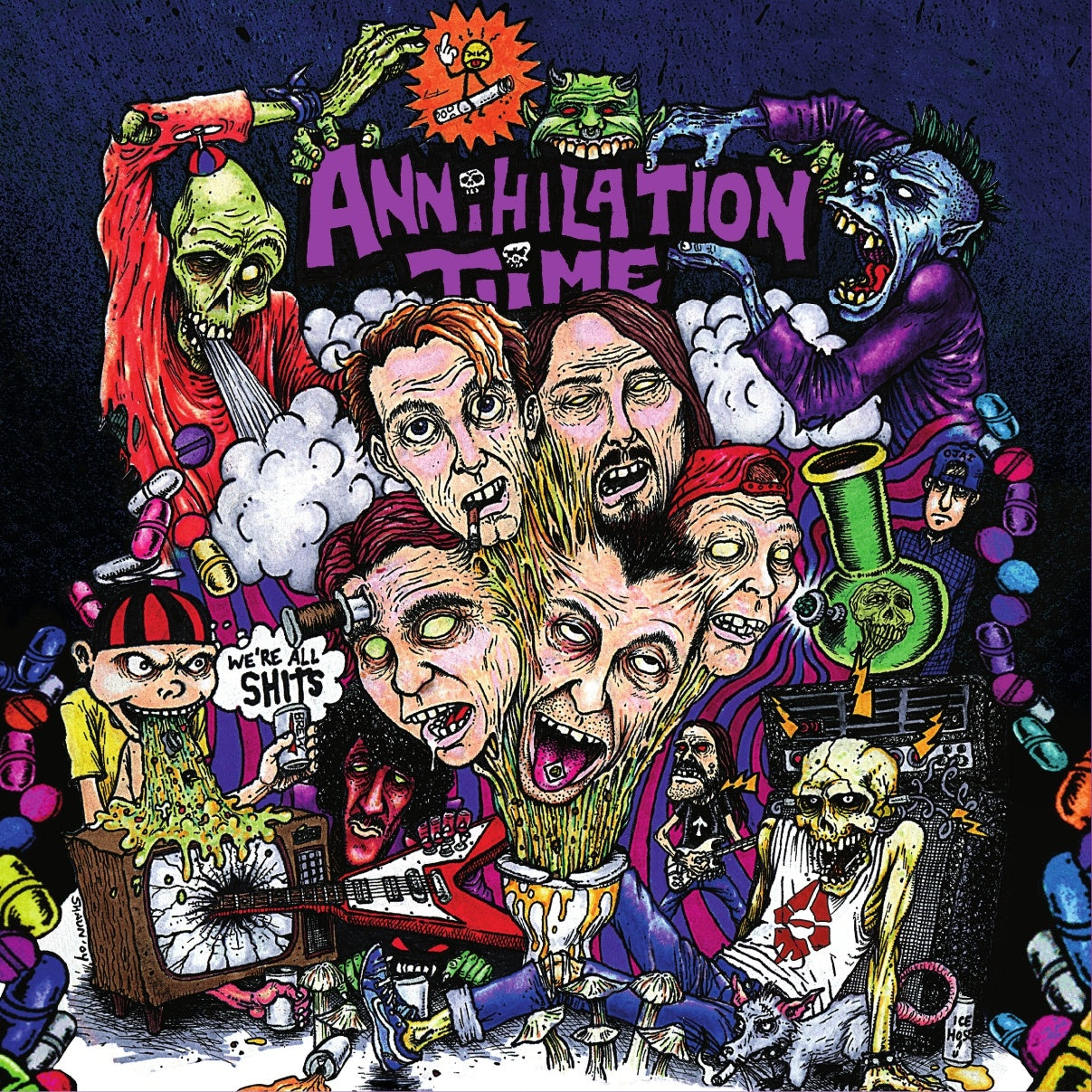 Tym records 039 Annihilation Time Annihilation Time II 12 inch