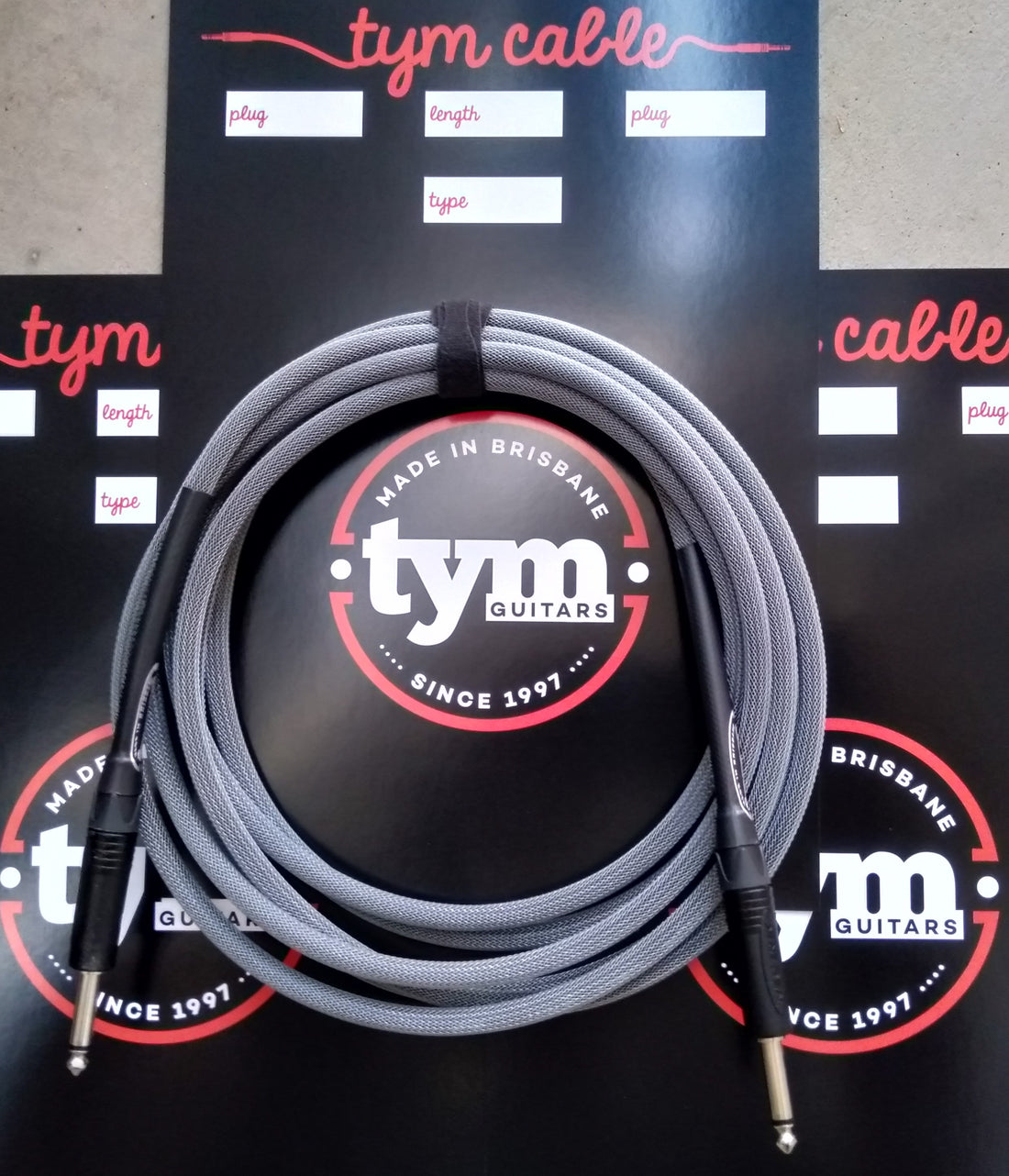 Tym Anniversary guitar cables