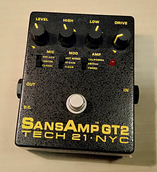 Tech 21 Sans Amp GT2. NOS