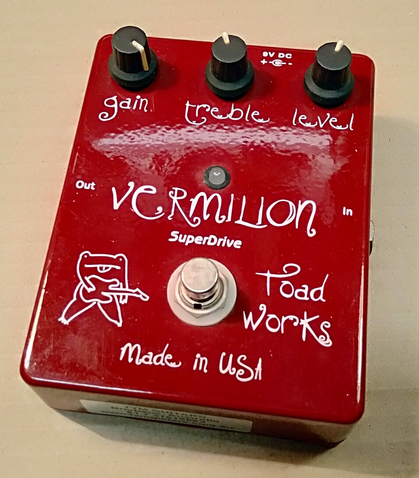 ToadWorks Vermilion. NOS