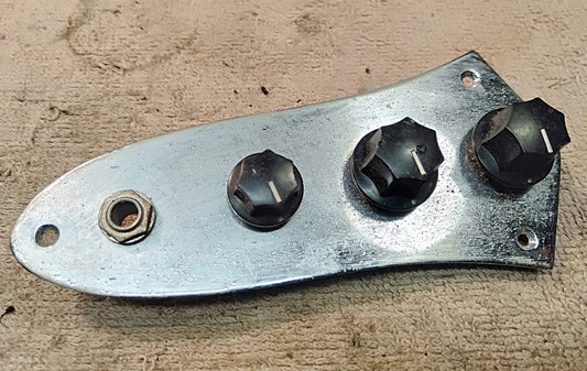 J Bass control plate. 2nd hand