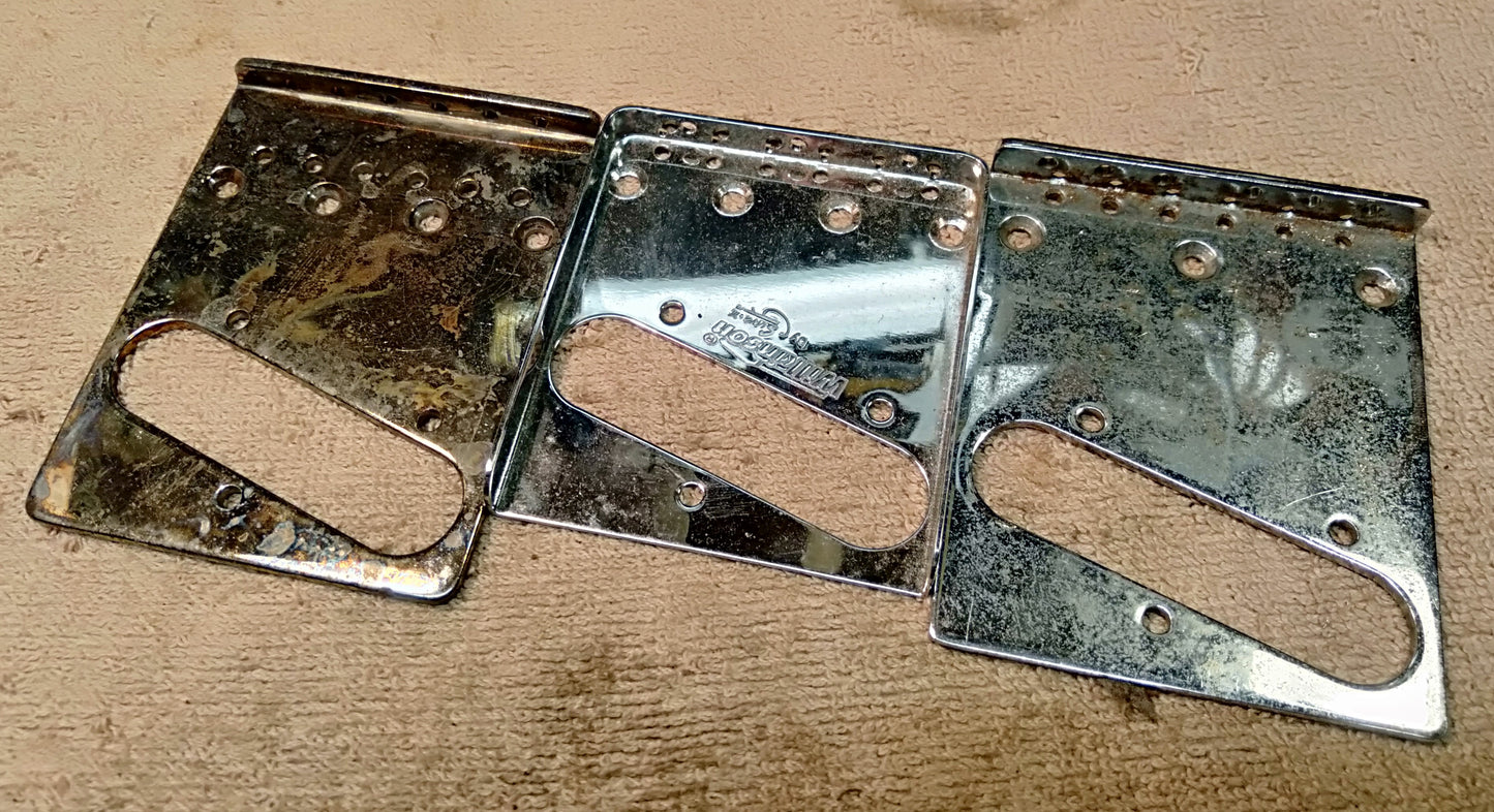 Tele bridge plates. 2nd hand